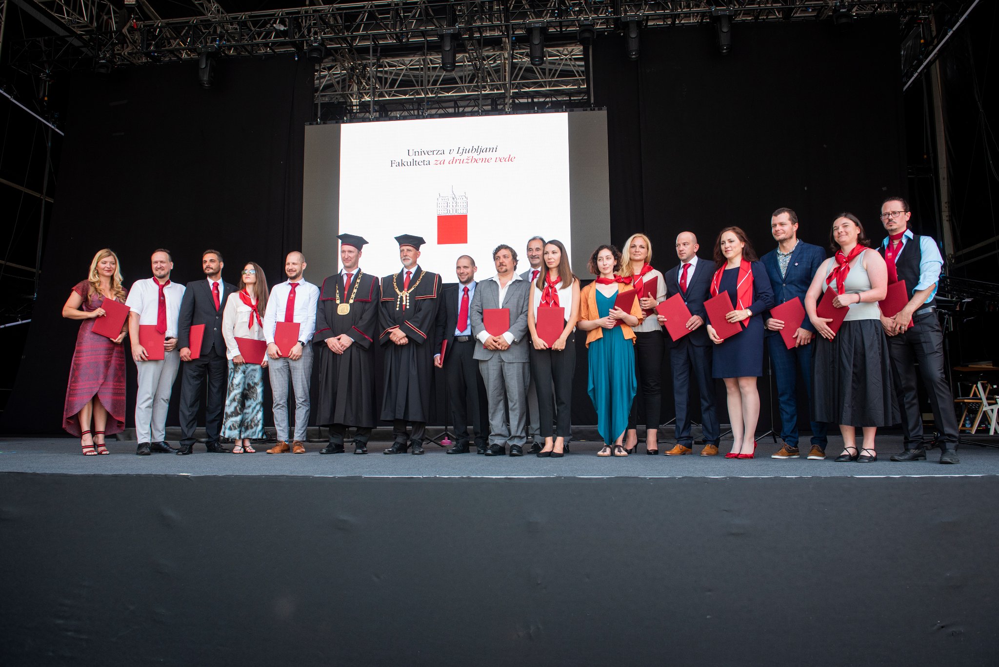 Podelitev priznanj doktorjem in doktoricam